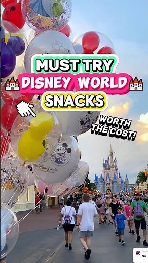 MUST TRY Disney World Snacks! 🤩🍦(What to Eat at Disney)