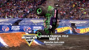 The countdown is on! Monster Jam will be at Lincoln Financial Field on May 5. Get your tickets today: bit.ly/2FaIyl2 | Lincoln Financial Field