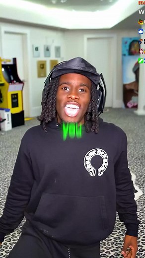 Kai Cenat interpreta Fireworks de Katy Perry