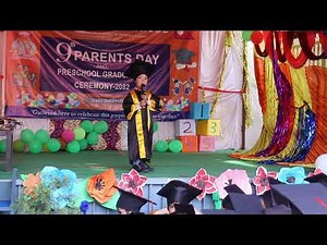 Preschool Graduation speech English // Global Home School