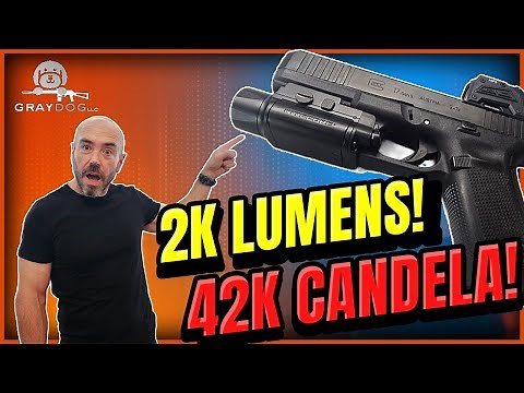 Nitecore NPL35 Pistol Light Review – Best Weapon Light of 2025? (2,000 Lumens!)