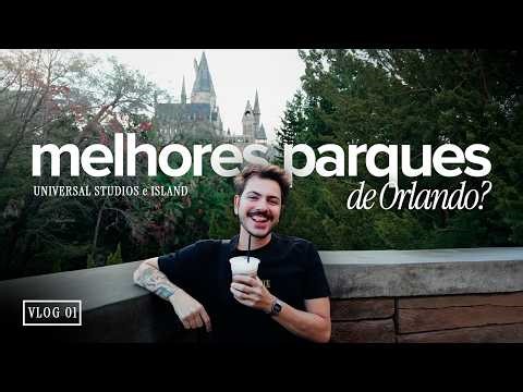 ORLANDO em 2026: UNIVERSAL STUDIOS e ISLAND OF ADVENTURE em 2 dias! | vlogs ep.01