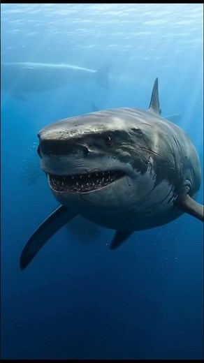Megalodon: O Maior Tubarão Predador que Já Existiu! #megalodon #AnimaisExtintos #pov