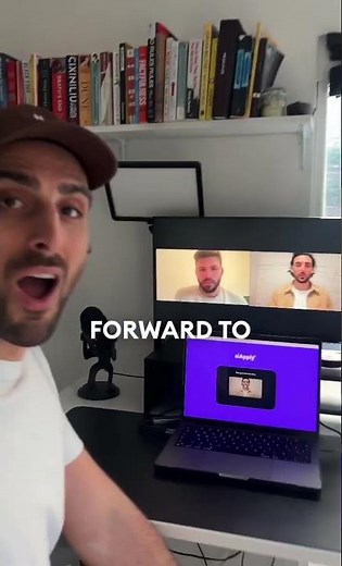 AI Clone Taking a Job Interview