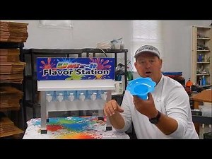 snow cone shaved ice flavor stationflavor station