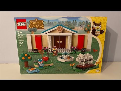 Building the Lego Animal Crossing Blathers’ Museum Collection Set. (Part 2)