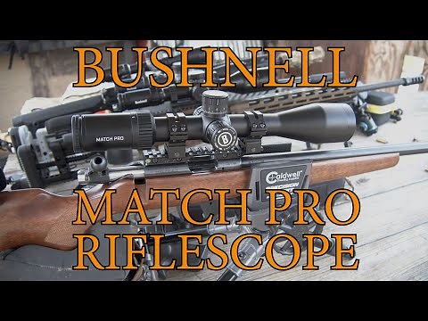 New Bushnell Match Pro - Scope Overview with Brandon