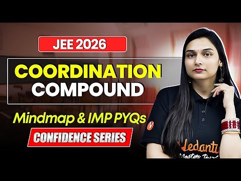 Coordination Compounds - Mindmap + PYQs | JEE Mains 2026 | Confidence Series | Shilpi Mam