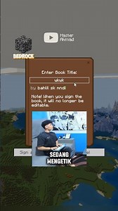 perbedaan Minecraft Java dan bedrock part 3 ‼️ #minecraft #shorts