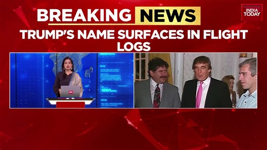 New Epstein files reveal Donald Trump took 8 flights on private jet between 1993 and 1996
