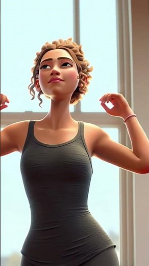 3D Animated Stretching Reference – Full-Body Fluid Motion Study