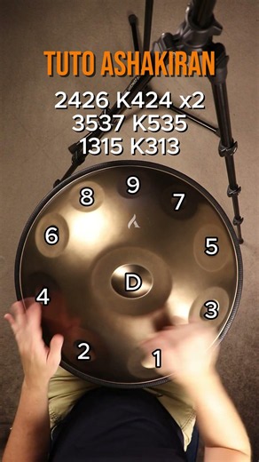 Learn the Handpan with the Easy Handpan method 🚀 #handpantutorial #handpantutorial