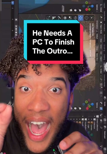 250,000 likes and I get him a PC to animate my outro.. #carterpcs #animation