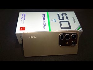 Infinix NOTE 50 PRO Unboxing & Camera Test | Retail Unit | Titanium Gray.