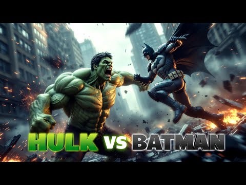 HULK vs BATMAN – The Most Unexpected Battle🔥😱 Batman vs Hulk– Who Is The Strongest?