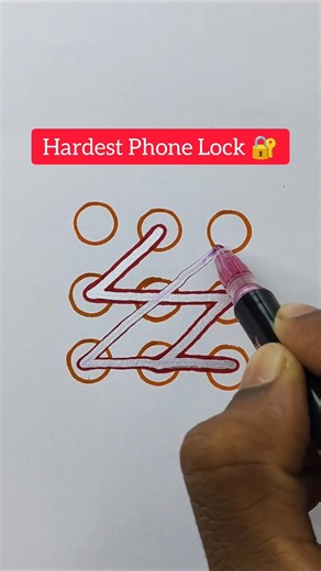 Try this Pattern Lock 🔐 #shorts