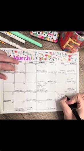 Plan My Paycheck With Me: Calendar Method.
