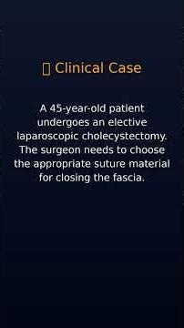🩺 Intraoperative Principles: Suture Materials & Wound Closure