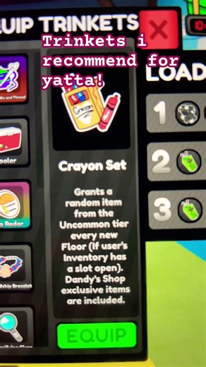 Trinkets i reccoment for yatta!!