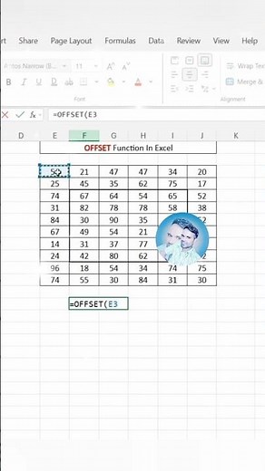 Offset Function in Excel #exceltricks #exceltips #exceltutorial #explorar #shorts #shortfeed