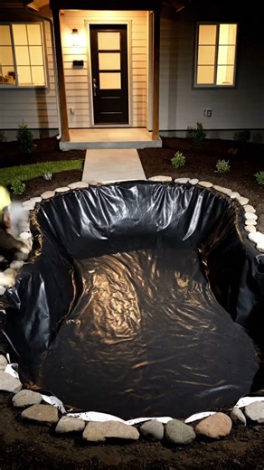 Backyard Mess to Stunning Mini Pond Transformation #beforeandafter #landscape #pondpump