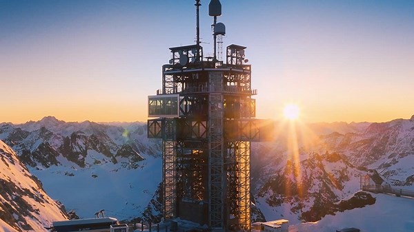 Highest Habitable Tower in Europe Opens At Swiss Ski Resort