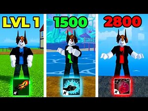 Noob To Max Using FIGHTING STYLES Only In Blox Fruits