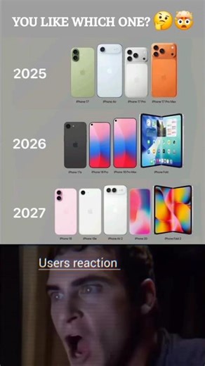 iPhone Future Plan 2025–2027🤯🔥