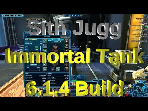 Swtor - Sith Juggernaut Immortal Tank Build and Guide PVE