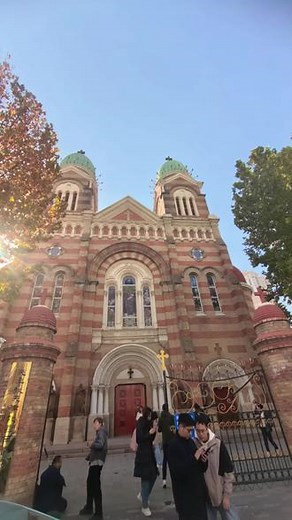 📍TianJin 天主教堂，感受信仰与历史的交融！#建筑之美 #天津西开教堂 #历史建筑 #天津