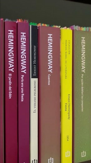 La obra literaria completa de Ernest Hemingway. Un autor que vale la pena leerse #ernesthemingway