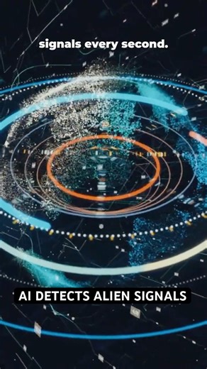 AI Detects Alien Signals 👽🤖 | Space Bites Shorts