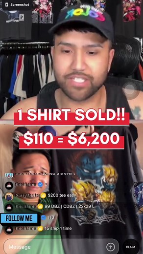 Vintage DBZ Shirt Sold for $110 - Thrifter UKayUKay Finds