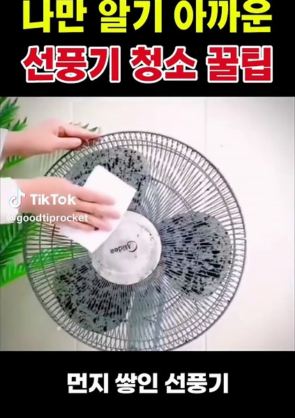 선풍기 청소 꿀팁으로 더위 극복하기