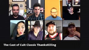 Thankskilling has become a cult holiday horror hit! A homicidal turkey axes off college kids during Thanksgiving break. Now you can hear from the entire cast and creators of the franchise as they share their favorite stories from making the film! | The Horrific Network