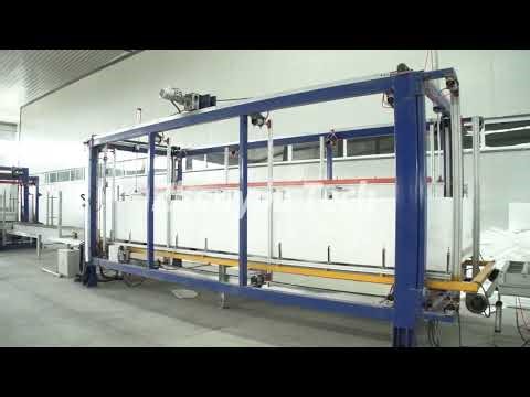 EPS Block Production Line Process Demonstration, EPS Block Molding Machine Factory, EPS Machine Line