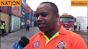 Fire destroys cargo containing artificial graphite at Boss Freight Terminal in Mombasa | Nation