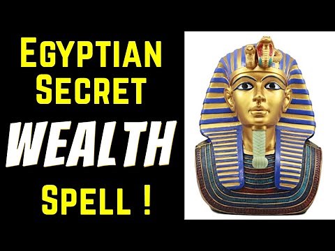 Secret EGYPTIAN MONEY SPELL Gets *Massive* Wealth Fast! 💸 Awesome Spell For Money!