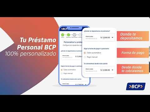 Préstamo Personal BCP: Paso PAGO