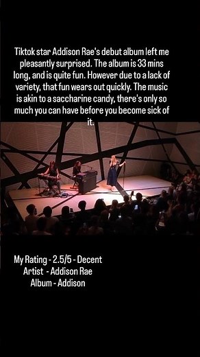 Addison by Addison Rae album review