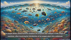 Mixed function oxidase in biology