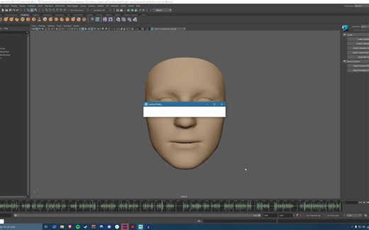 maya 语音转口型动画