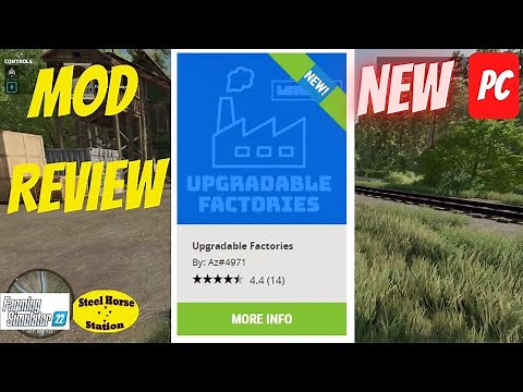 Upgradeable Factories - FS22 PC Mod Review