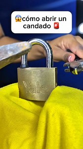745K views · 2.5K reactions | ¿Candado cerrado y sin llave? Mira este truco sorprendente  Lock closed and without a key? Look at this amazing trick  #cuidado #tips #herramientas #hack | Cerrajero Key Master | Facebook