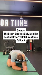 If you’re unsure where to start with a daily mobility routine give this one a try. It hits the hips, thoracic and shoulders plus gets the pelvis moving. These areas are what I see most amateurs held back by so prioritising moving them before you play is going to help you play your best! If you want to check out a video where I break down how to build out a structured strength and mobility program which you can create in less than 15 minutes DM me the word Program25 and tell me where to send it. 