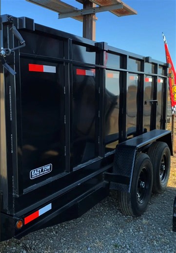 Locally owned business Valdez Eazy Tow offers dump/utility/flatbed/custom and many more trailers. If in the market for a trailer, let’s work together. Many sizes and types in stock ready to go. Thank you #fyp #dumptrailer #investment #wellbuilt #norcal