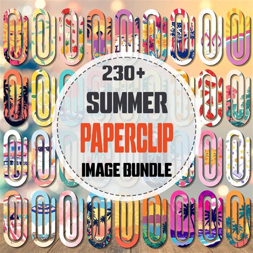 Summer Jumbo Paper Clip Bookmark Png Bundle | Paper Clip Png | Jumbo Paper Clip Png |bookmark Sublimation PNG | Jumbo Paper Clip - Etsy