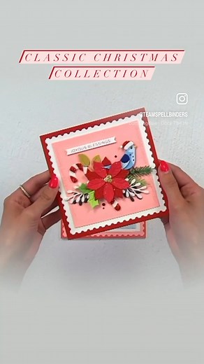 4.3K views · 59 reactions | Bring the joy and spirit of the holiday season to your Cardmaking projects with the Classic Christmas Collection!  #cards #papercraft #crafts #holidaycards #seasonsgreetings #christmascards #neverstopmaking | Spellbinders Paper Arts | Facebook