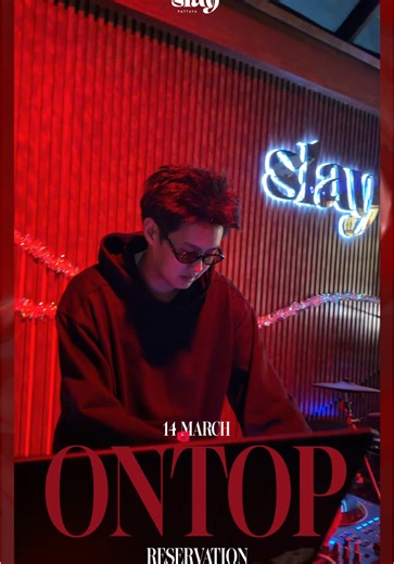 Level up your this Saturday with DJ ONTOP 🪩🔥 𝐒𝐋𝐀𝐘 𝐏𝐀𝐓𝐓𝐀𝐘𝐀 x @DJ.ONTOP #SlayPattaya #pattaya #DJOntop #ร้านเหล้าพัทยา #ร้านนั่งชิลพัทยา