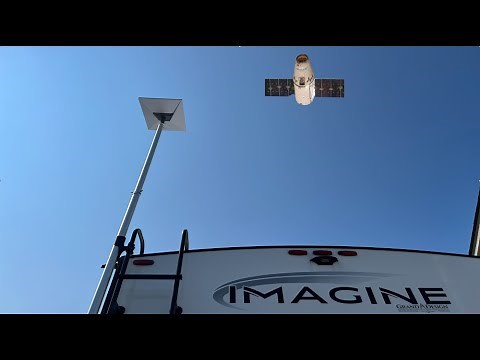 Starlink Flagpole install